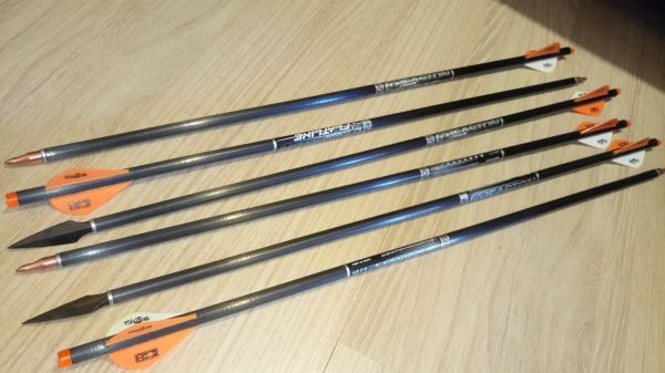 FLECHAS PARA BALESTRAS EASTON FLATLINE - CARBONO