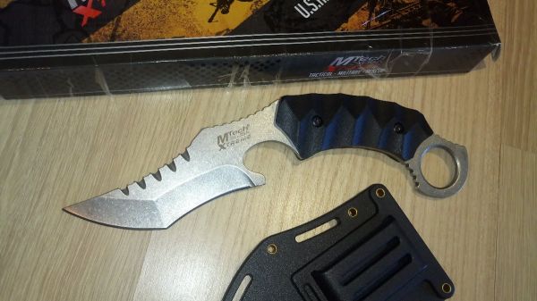 Faca De Aço Garra Kukri Karambit