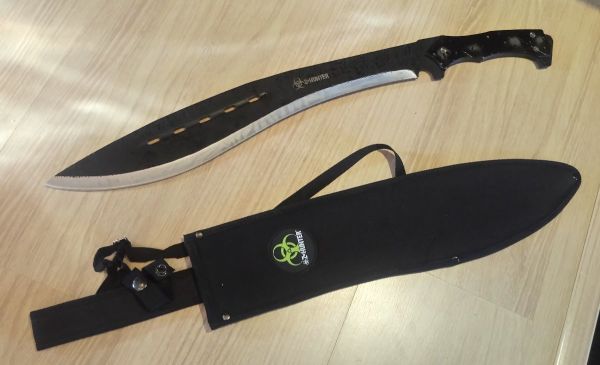 MACHETE DE COMBATE PESADO Z-HUNTER FULL TANG + BAINHA JM-019